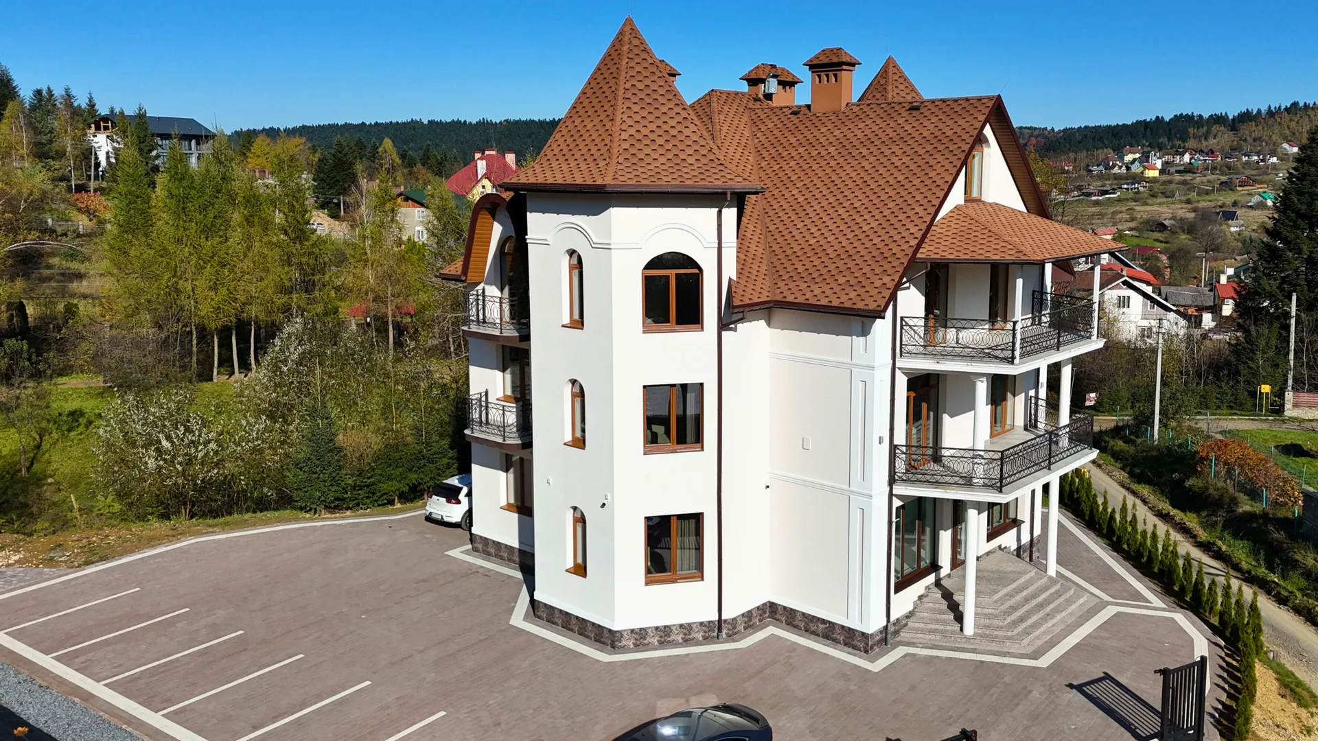 Краєвид готелю